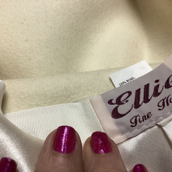 HAT & PURSE COMBO. FABULOUS. MUST SEE BY ELLIE FINE HATS - Picture 3 of 11